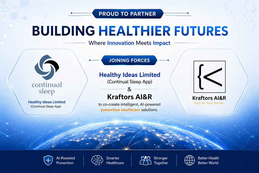 Kraftors UK India AI collaboration in digital health and research