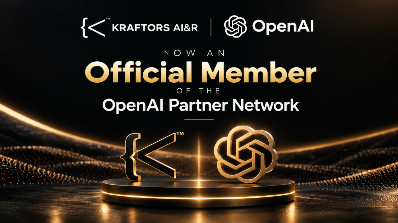 Kraftors AI&R joins the OpenAI Partner Network as a Registered Partner